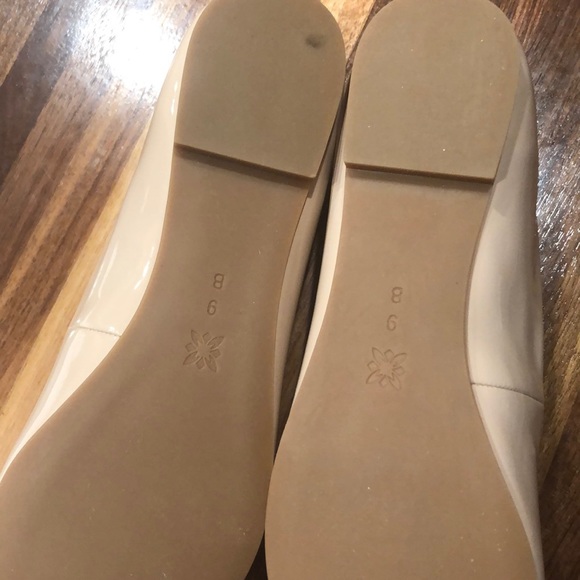 BCBG Nude Patent Flat - Size 9 - Picture 7 of 8